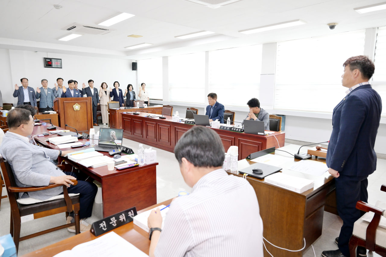 제285회 제1차 정례회 행정사무감사