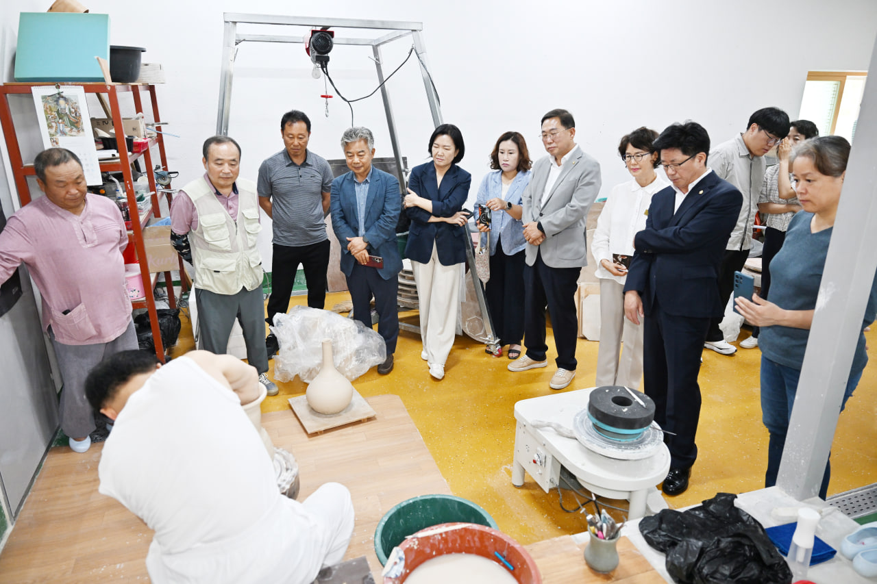 도 무형유산 사기장(분청사기,백자) 공개행사