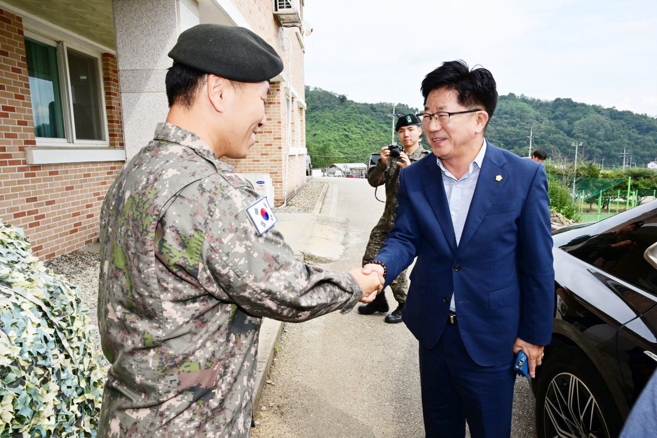 추석맞이 위문 - 문경.예천대대, 문경소방서