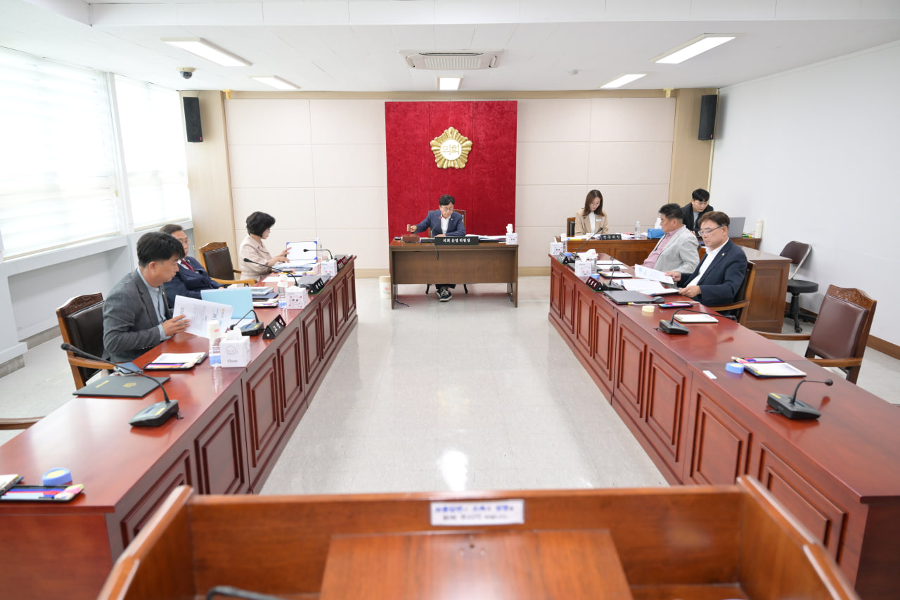 제285회 문경시의회 제1차 정례회 의회운영위원회