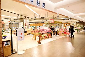 문경감홍사과 현대백화점 판교점 런칭 기념