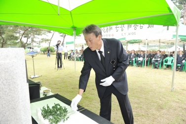 제63주기  고 김용배장군 추모제