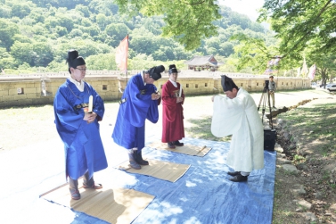 제17회 경상북도 장애인체육대회 성화 채화