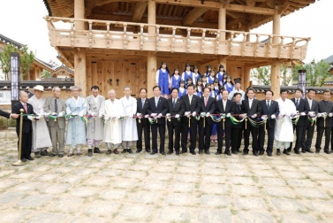 새마을 자율방범대 운영 발대식(2009. 6. 18 문경시장애인복지관 주차장)