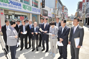 제167회 문경시의회 임시회 상임위원회 주요사업장 현장답사1