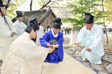 제62회 문경시민체육대회 고유제 및 성화 채화