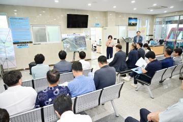 제293회 문경시의회 임시회중 주요사업장 방문