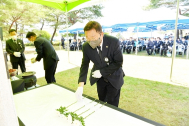 고김용배장군 71주기 추모제