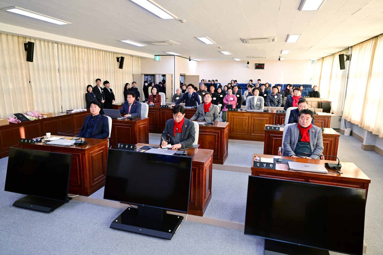 문경시의회 종무식