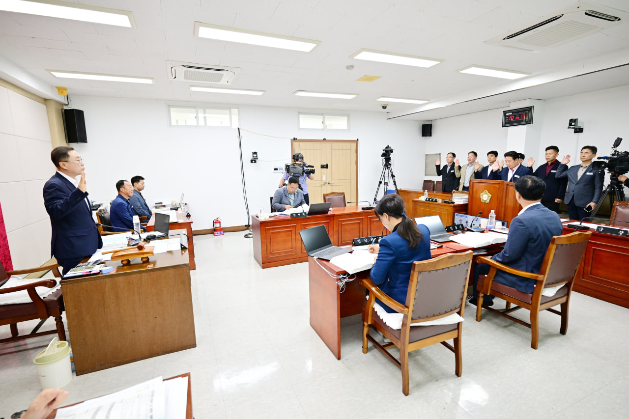 제294회 문경시의회 제1차 정례회 행정사무감사2