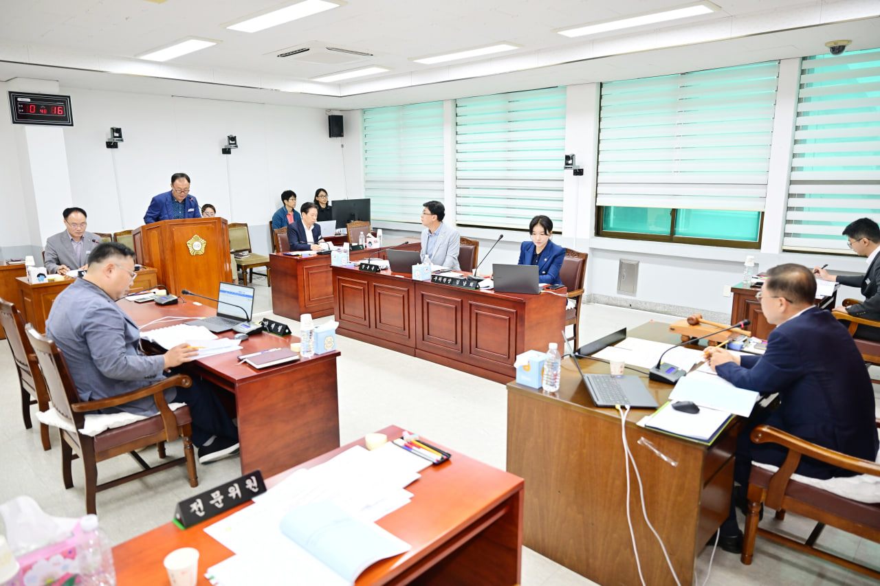 제293회 문경시의회 임시회 상임위원회 활동