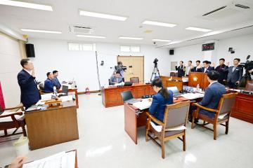 제294회 문경시의회 제1차 정례회 행정사무감사2