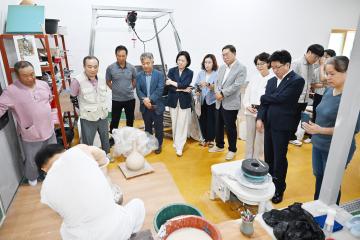도 무형유산 사기장(분청사기,백자) 공개행사